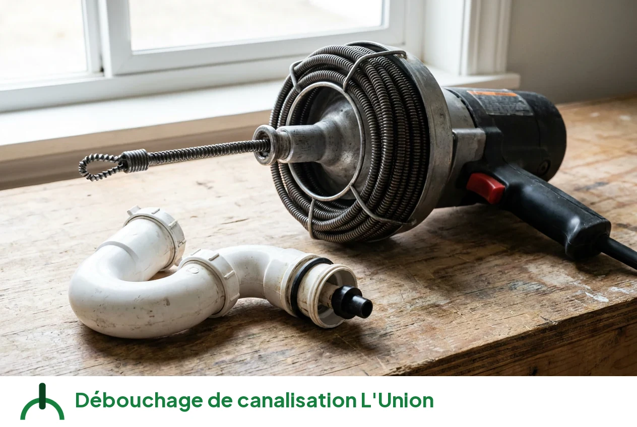 Débouchage de canalisation à L'Union