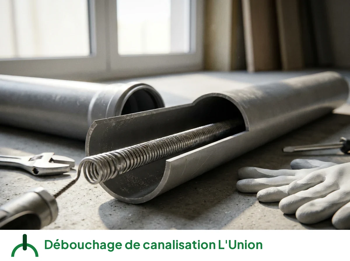 Débouchage de canalisation à L'Union
