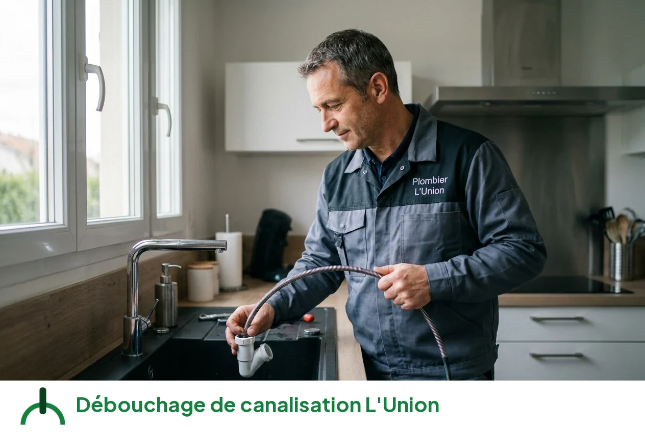 Débouchage de canalisation à L'Union