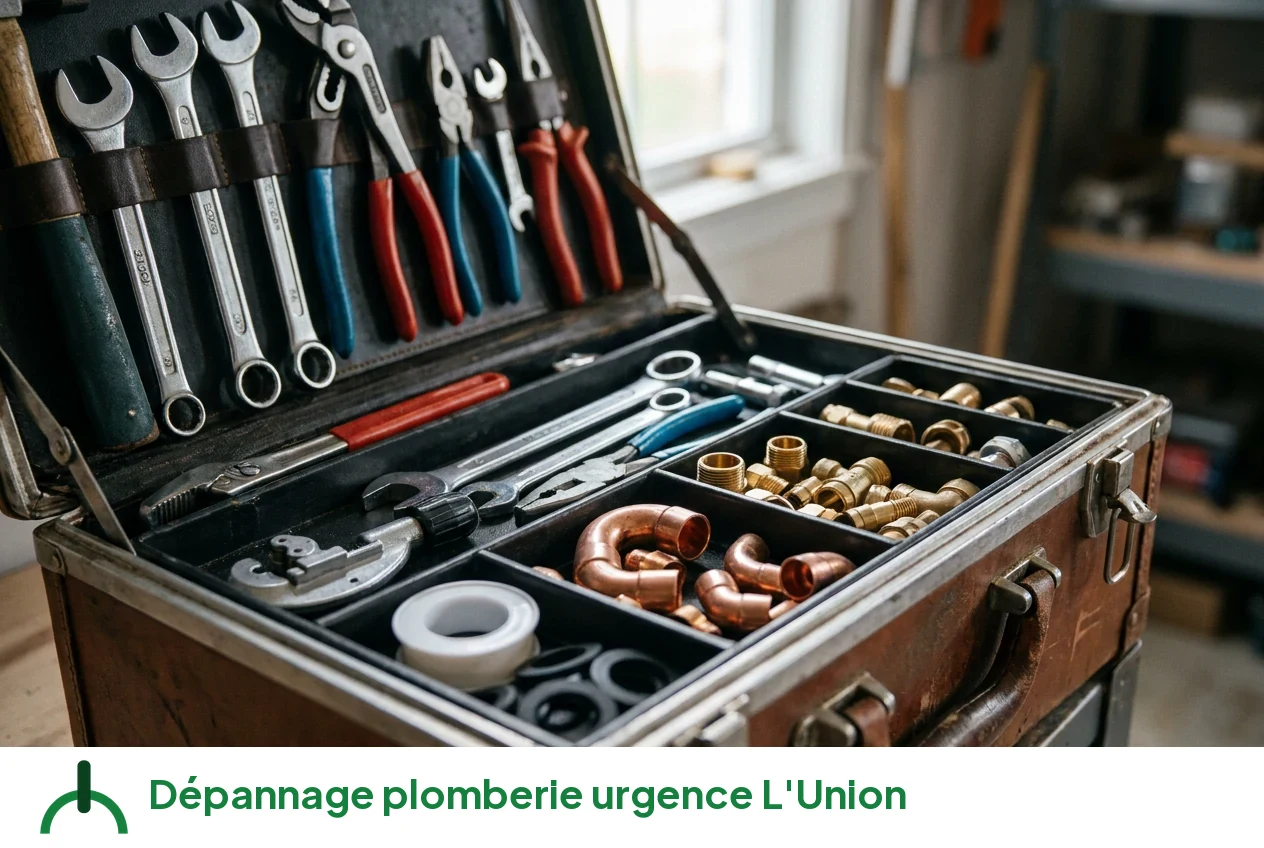 Dépannage plomberie urgence à L'Union