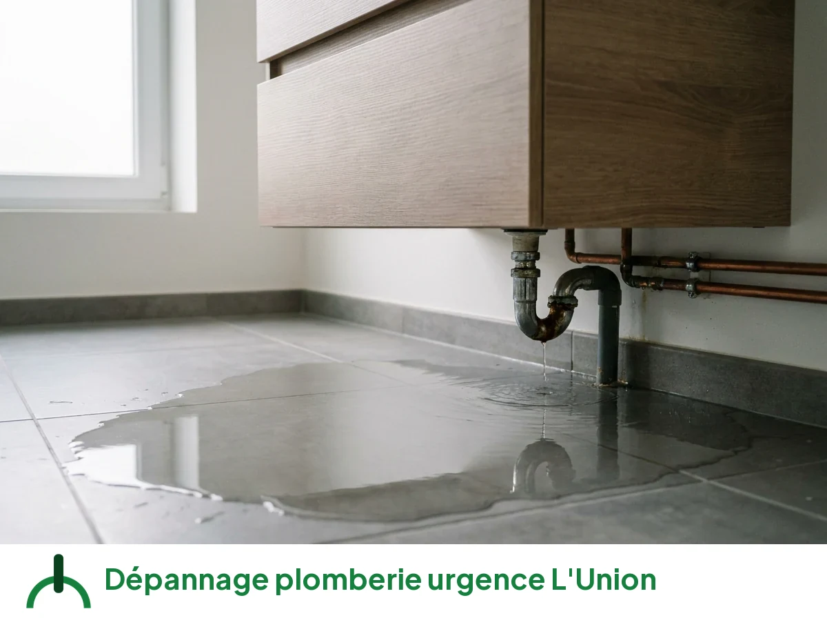 Dépannage plomberie urgence à L'Union