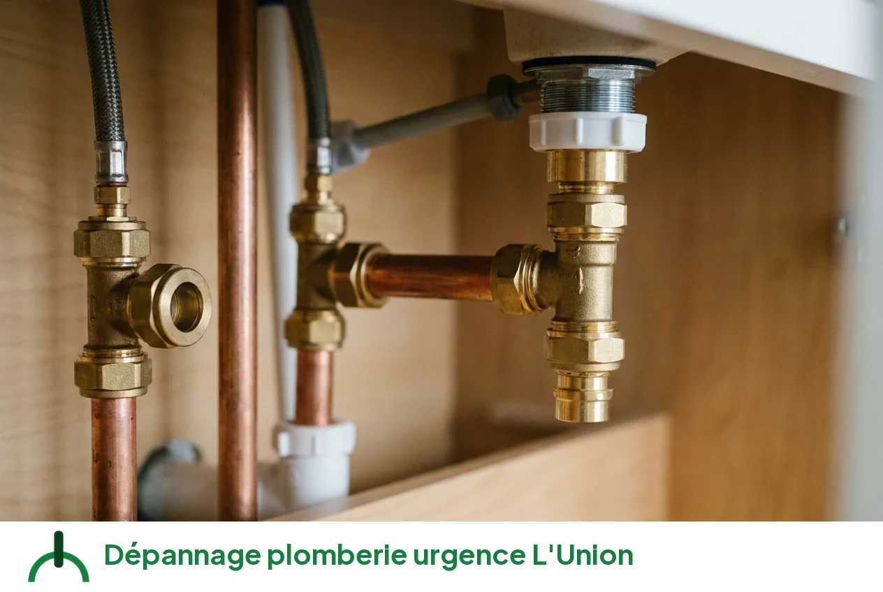 Dépannage plomberie urgence à L'Union