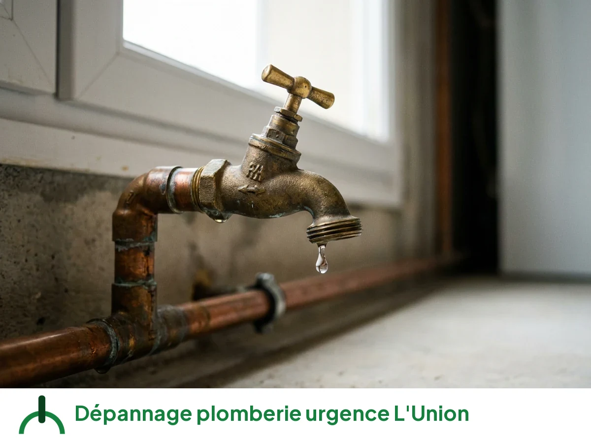 Dépannage plomberie urgence à L'Union
