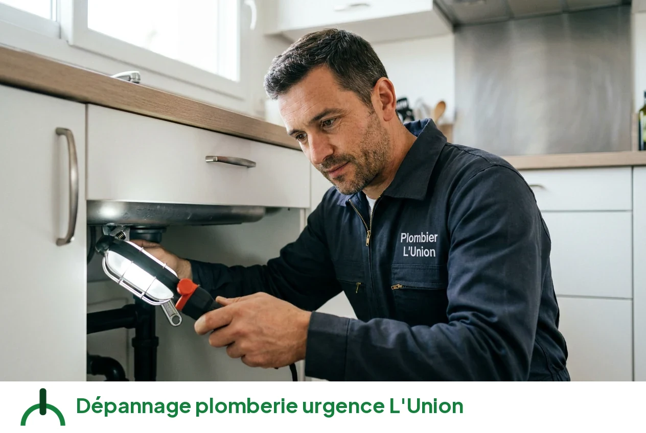 Dépannage plomberie urgence à L'Union