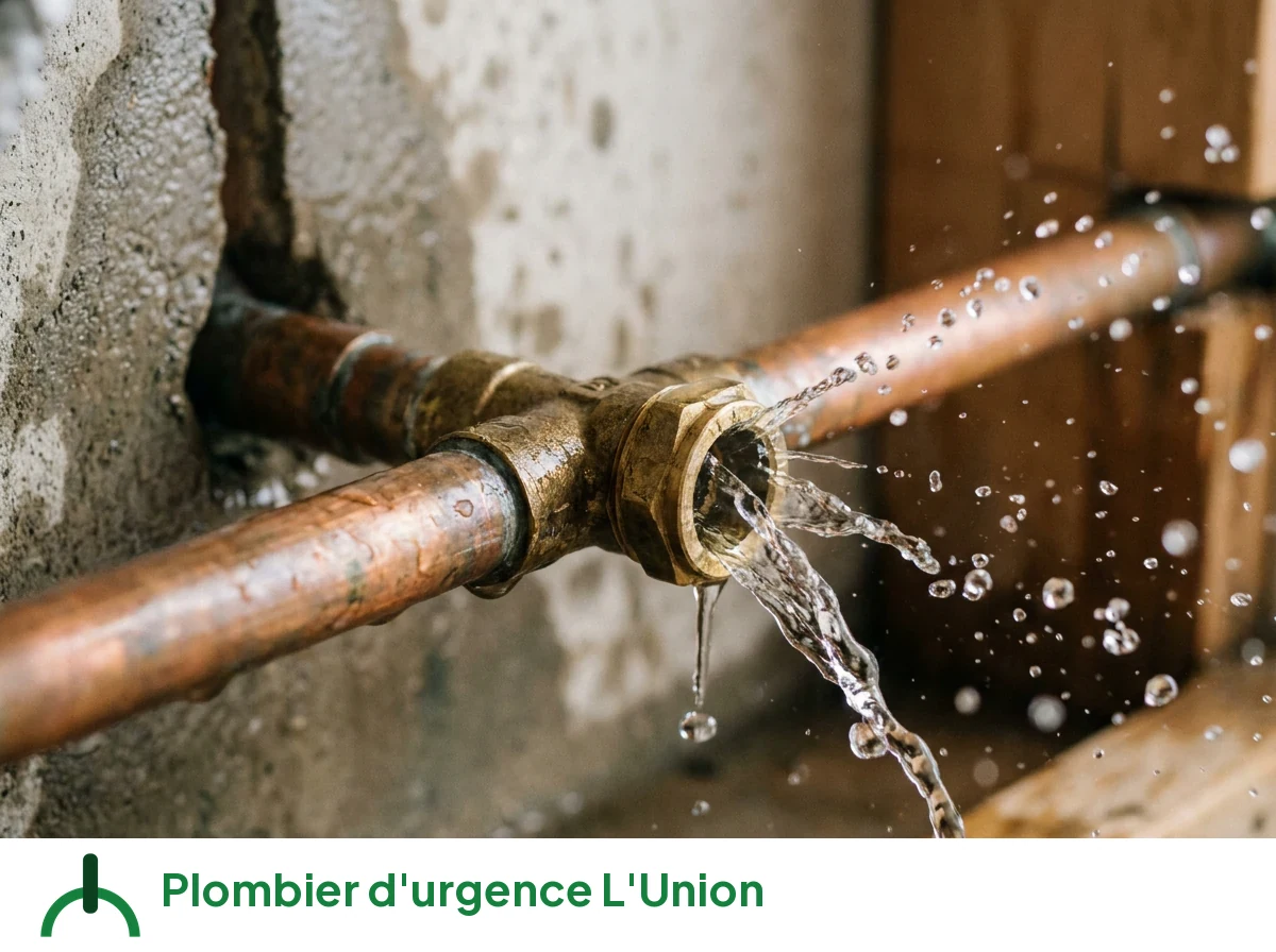 Plombier d'urgence à L'Union