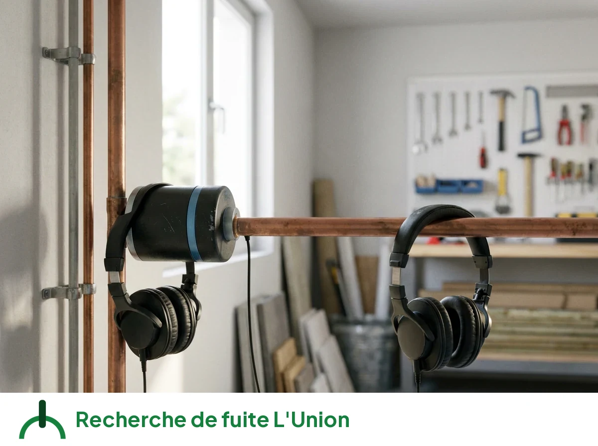 Recherche de fuite à L'Union