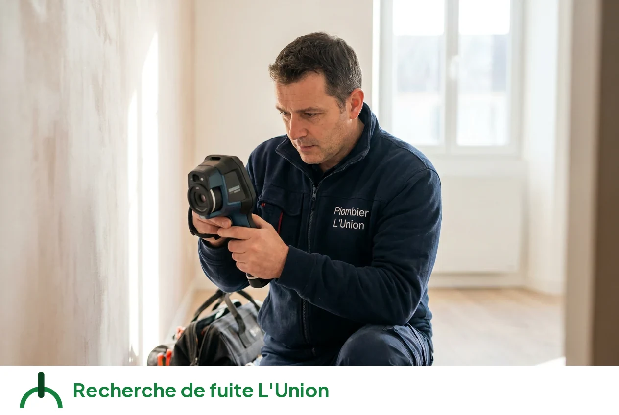 Recherche de fuite à L'Union