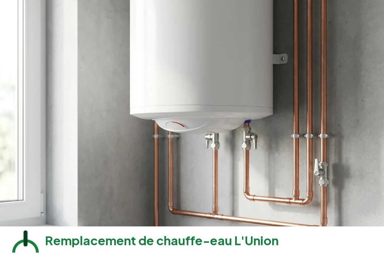 Remplacement de chauffe-eau à L'Union
